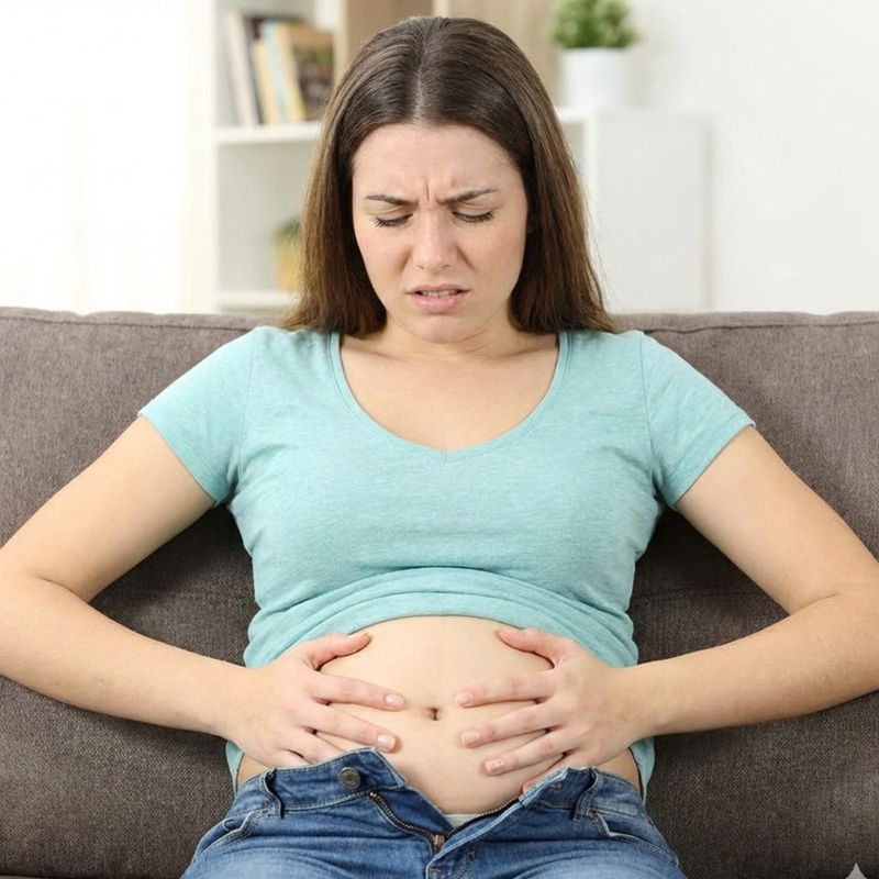 Personas que se sienten hinchadas o con digestión lenta.